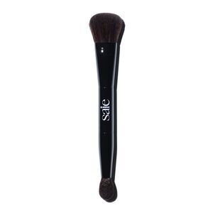 Saie Dual Ended 2 Ultra-Soft Makeup Brushes in1 For Precise All-Over Application